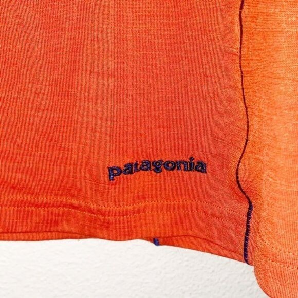 Patagonia Men’s Wool Blend Sport Tee Size Small - Picture 4 of 6